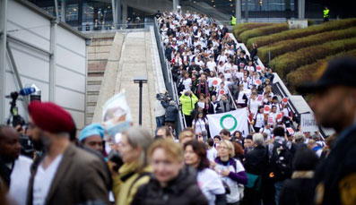 Ir a Las organizaciones sociales abandonan la conferencia de cambio climático COP19 de Varsovia en señal de protesta