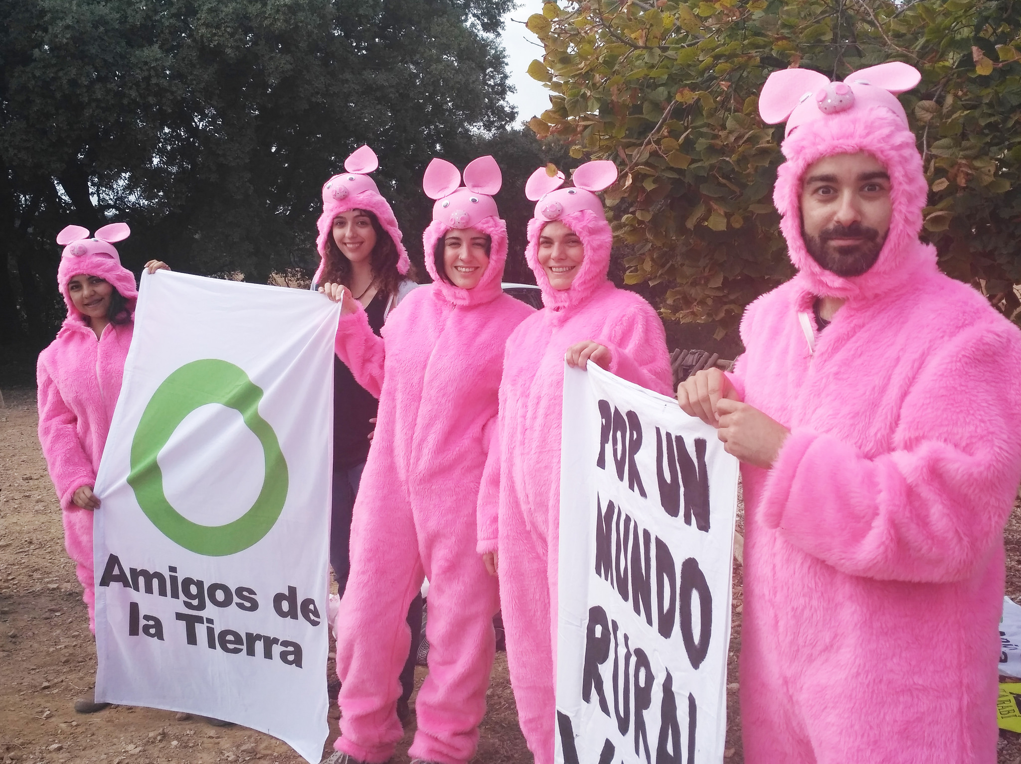 Ir a Madrid: Acción de «A cada Industria Porcina llega su San Martín»