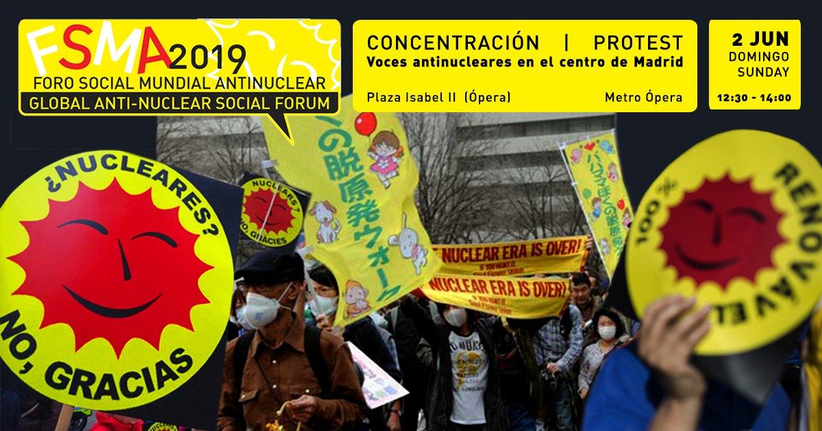 Ir a Madrid:  Foro Social Mundial Antinuclear