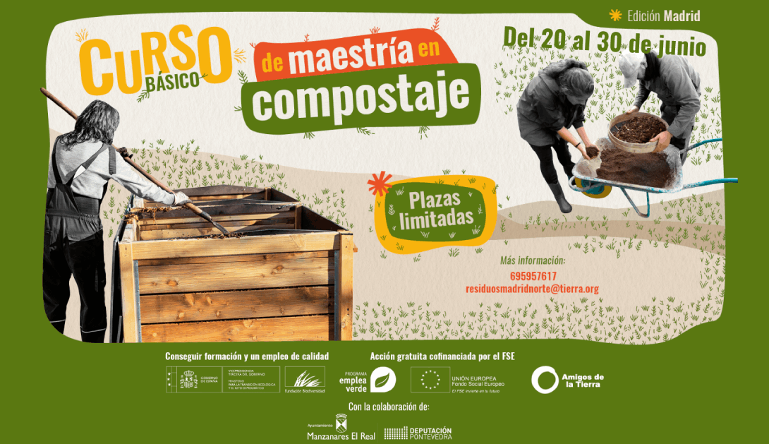 Ir a Empezamos los cursos de básicos de maestría en compostaje en Madrid
