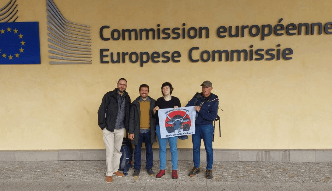 Ir a Nos hemos reunido en Bruselas con eurodiputados para frenar la ampliación de las estaciones de esquí de Aragón
