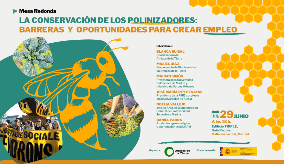 Ir a Presentación del informe “La conservación de los polinizadores: una oportunidad para crear empleo“