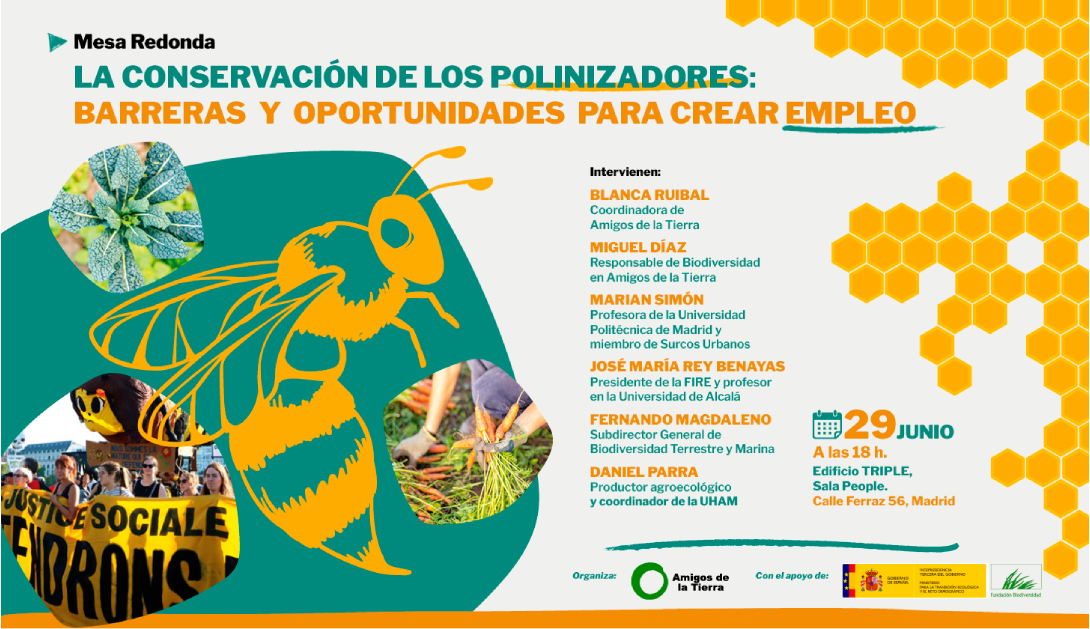 Ir a Presentación del informe “La conservación de los polinizadores: una oportunidad para crear empleo“
