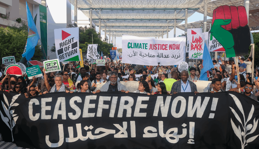 Ir a Palestina es una lucha por los derechos humanos y la justicia climática